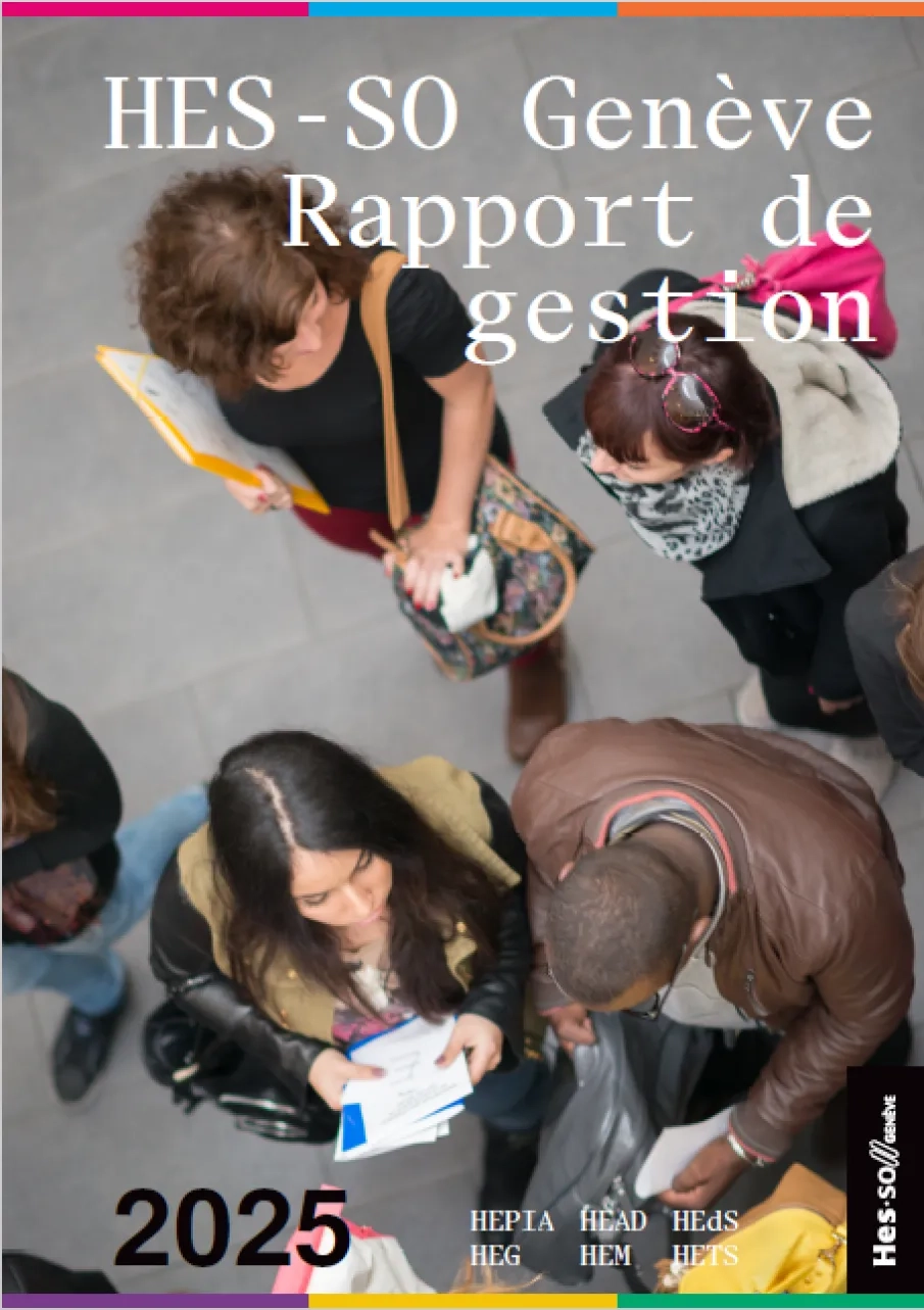 Couverture du rapport de gestion 2025