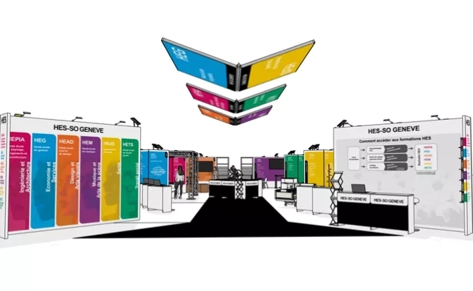 Stand HESGE à la cité des métiers