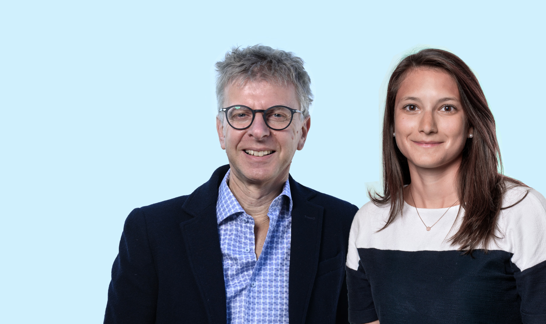 Portraits Andrea Baranzini & Linda Tesauro