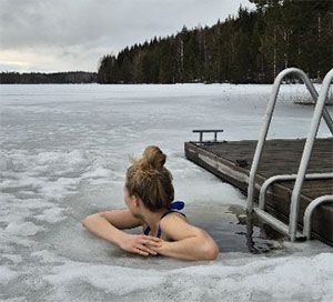 Témoignage out - Helsinki - Stacy Quinodoz - Bain de glace
