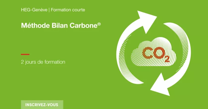 Méthode Bilan Carbone ® Formation Continue HEG-Genève