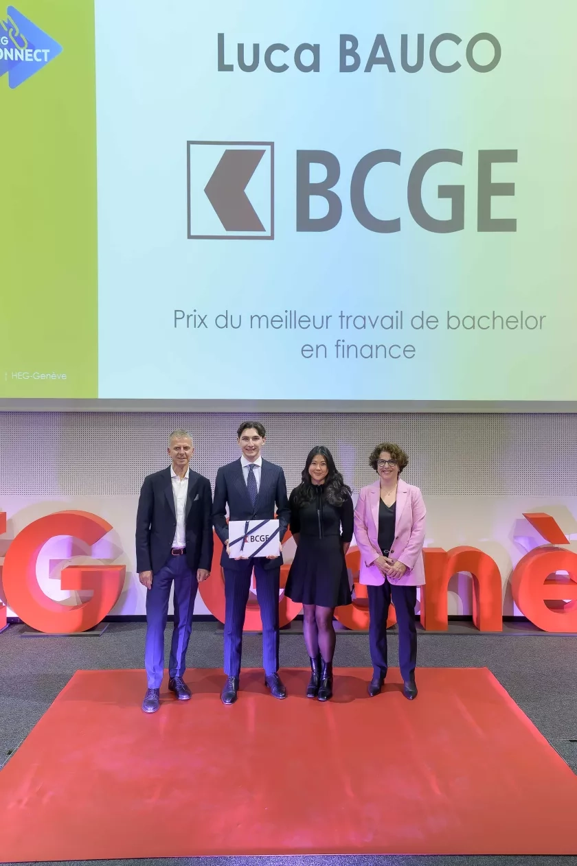 Remise des prix entreprises 2025 - Prix BCGE