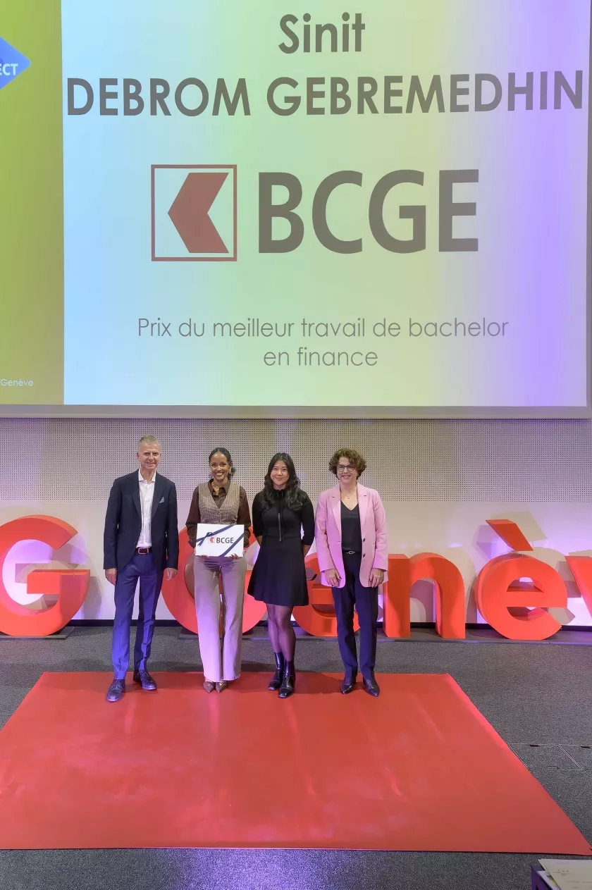 Remise des prix entreprises 2025 - Prix BCGE