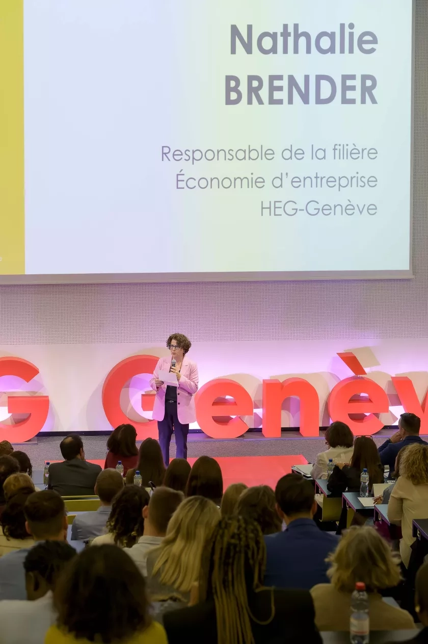 Remise des prix entreprises 2025 - Prof. Nathalie Brender