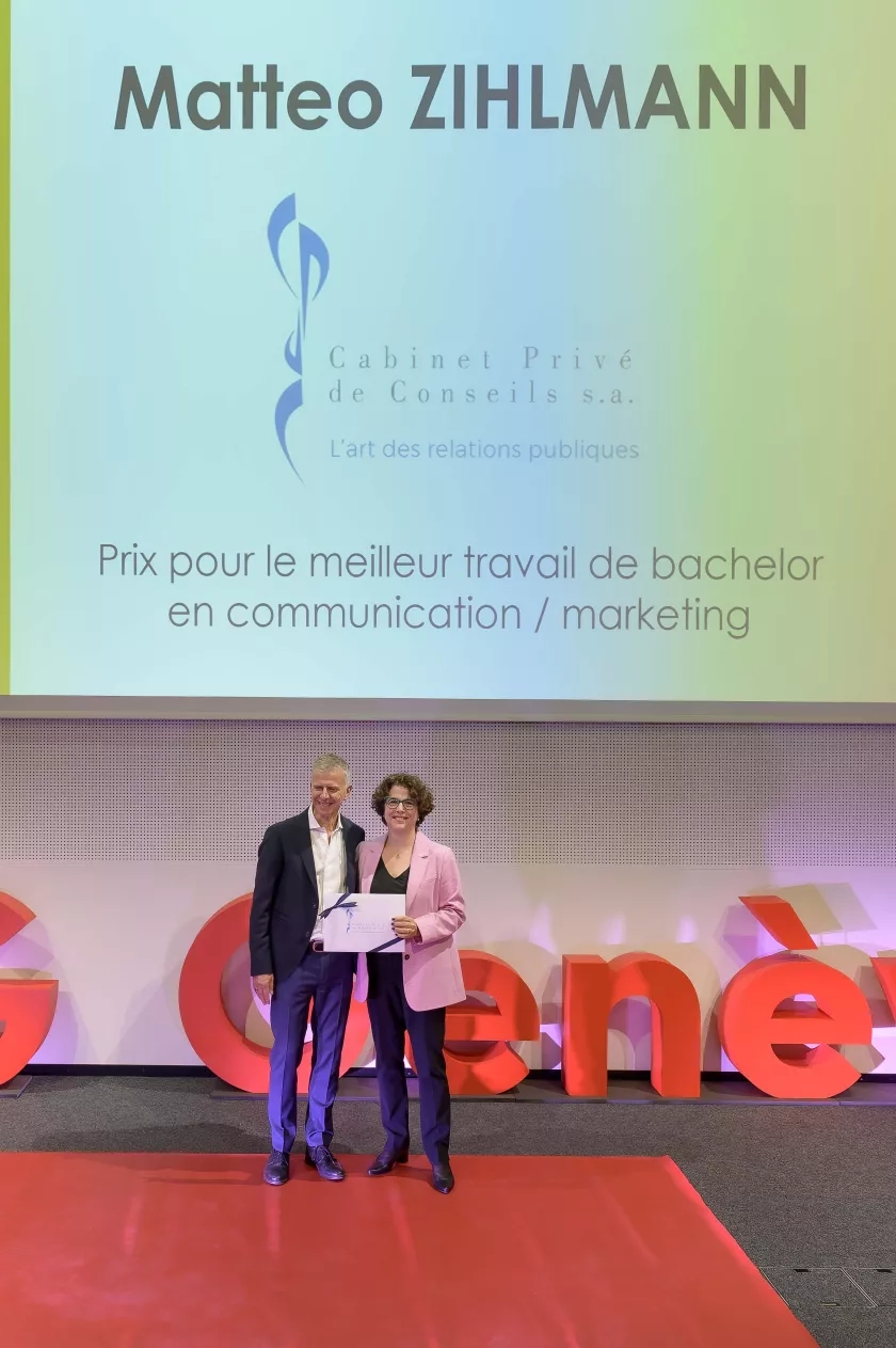 Remise des prix entreprises 2025 - Prix Cabinet Privé de Conseils SA