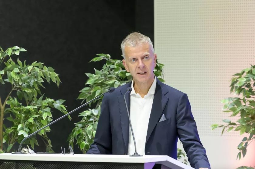 Remise des prix entreprises 2025 - Andrea Baranzini, directeur de la HEG-Genève