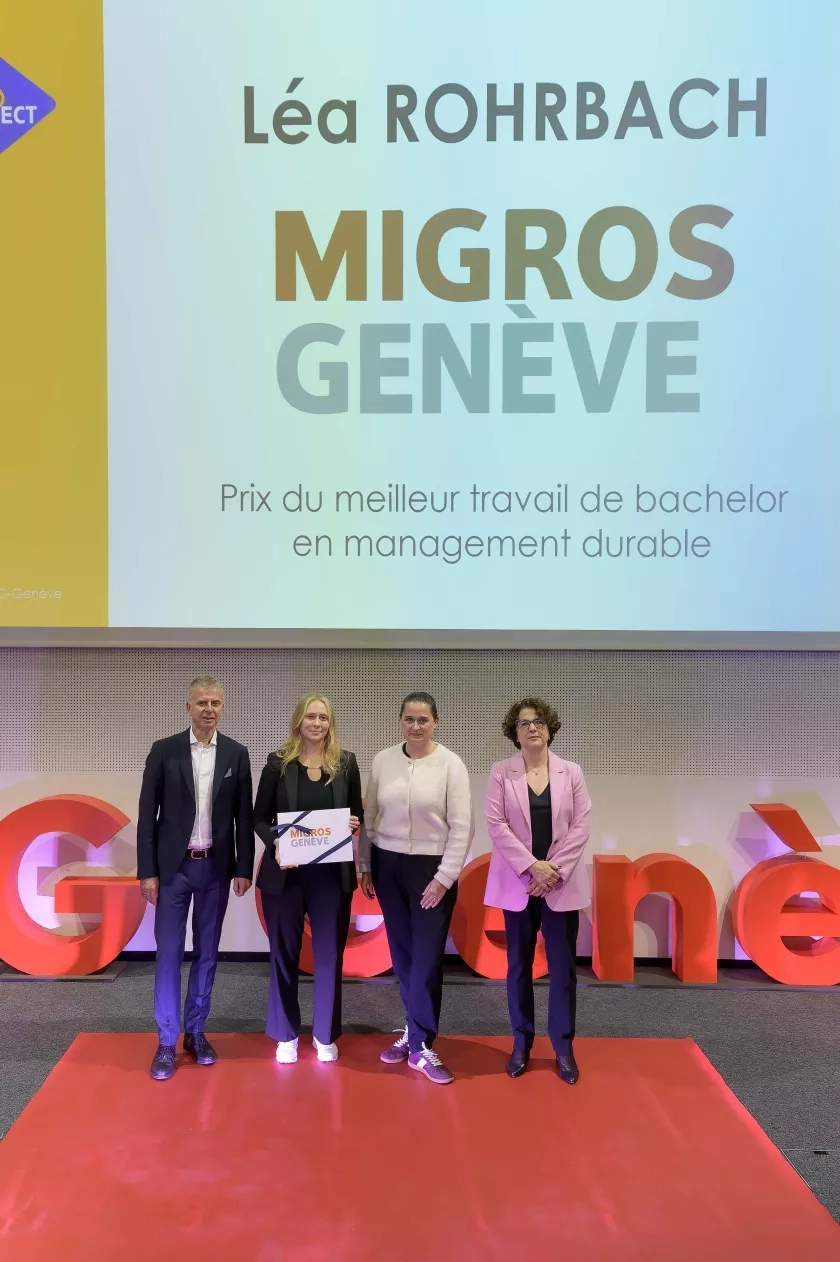 Remise des prix entreprises 2025 - Prix Migros Genève