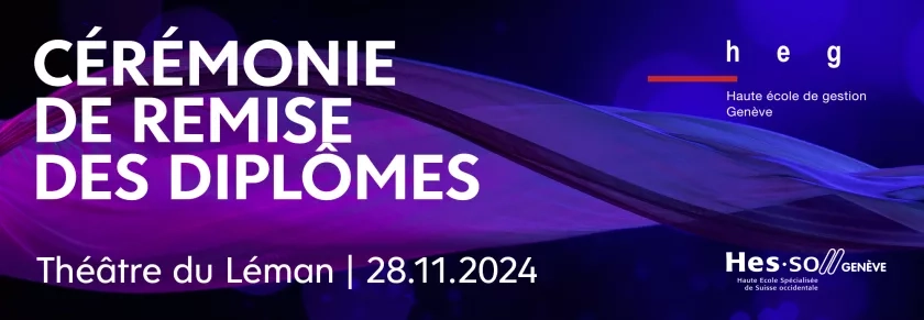 Visuel cérémonie de remise de diplômes 2024