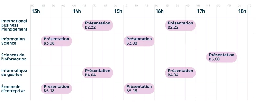 Grille horaires portes ouvertes 2025 Grille horaires portes ouvertes 2025