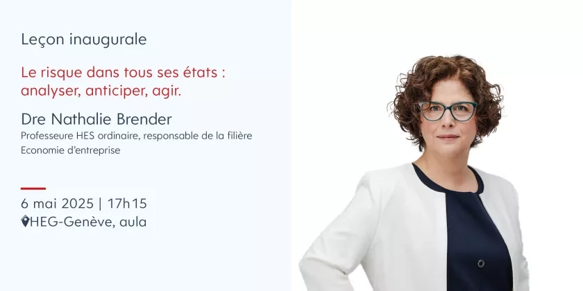 Leçon inaugurale Nathalie Brender