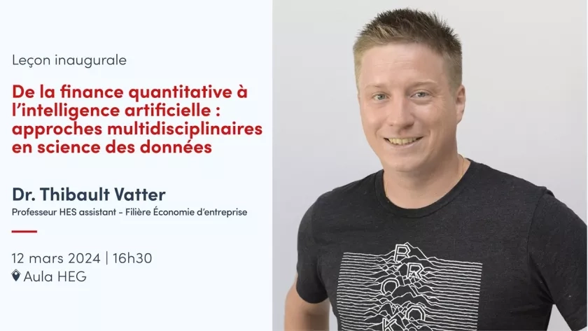 leçon inaugurale Thiébault Vatter