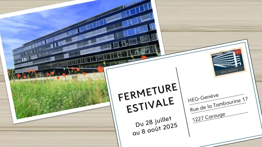 Bannière Fermeture estivale 2025 Bannière Fermeture estivale 2025