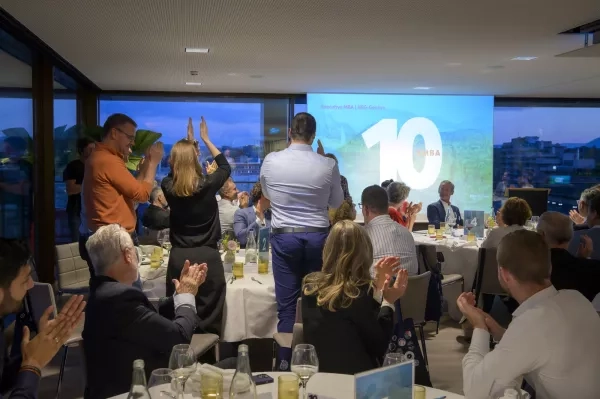 Soirle des 10 ans Executive MBA HEG-Genève