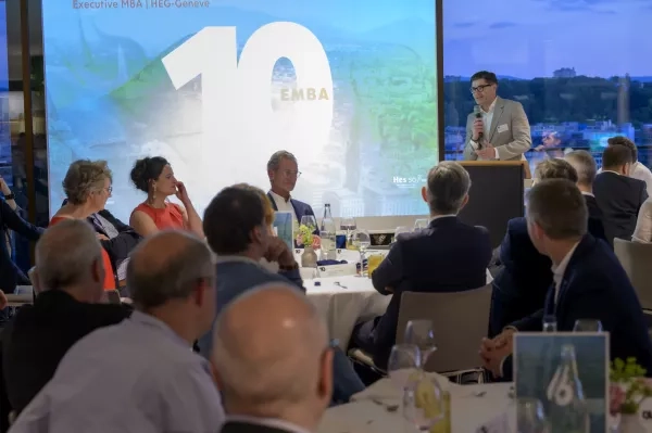Soirle des 10 ans Executive MBA HEG-Genève