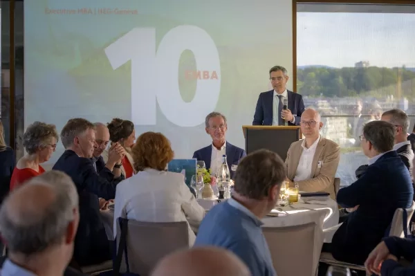 Soirle des 10 ans Executive MBA HEG-Genève