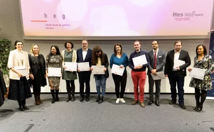 Cérémonie de remise des diplômes de la Formation continue 2024 - Prix CAS Audit Interne