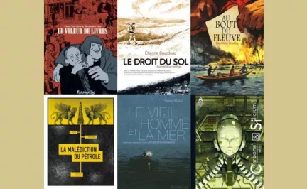 6 couvertures de BDs 