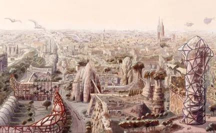 ville végétale par Luc Schuiten