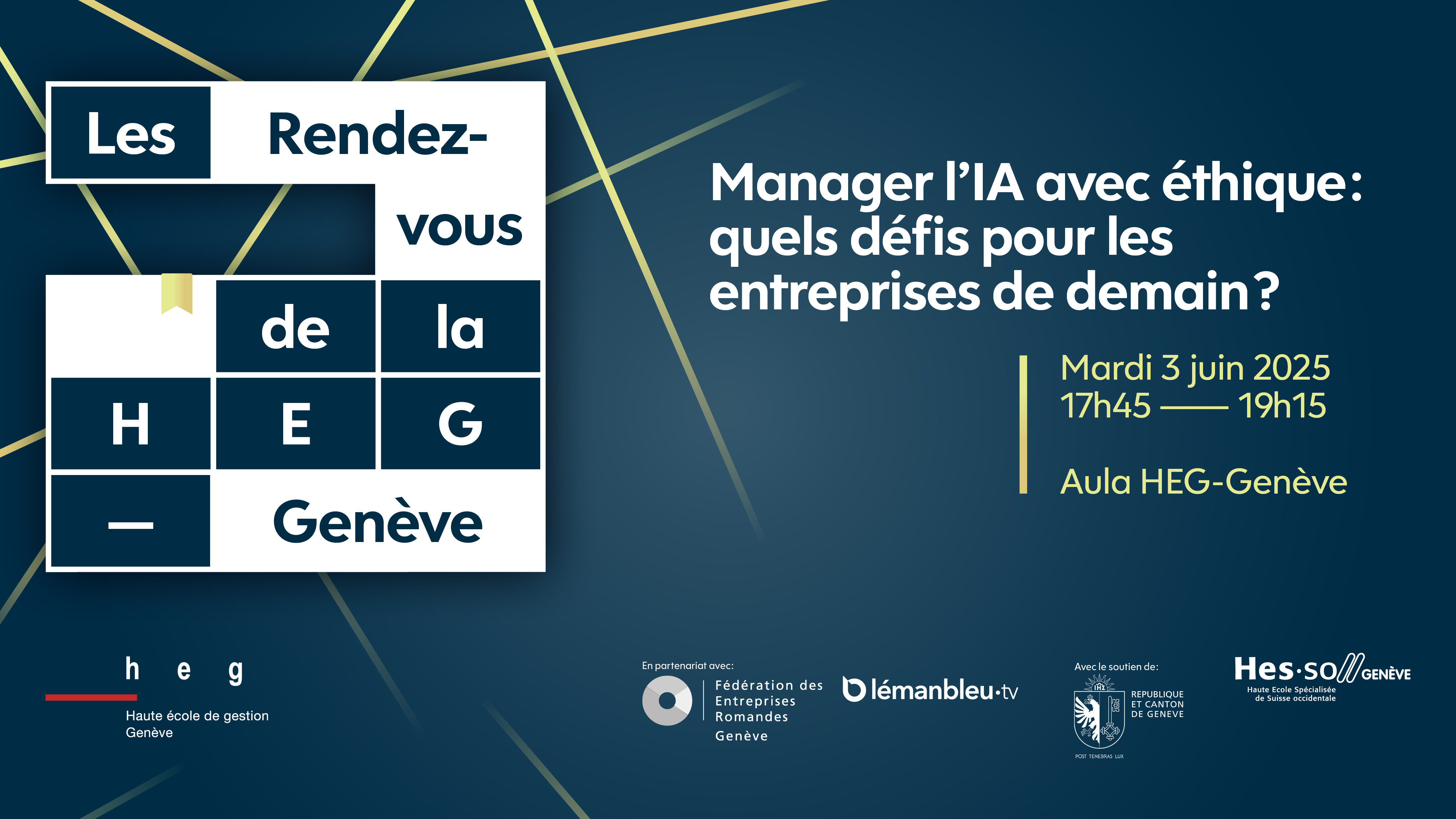 Visuel RDV HEG - juin 2025
