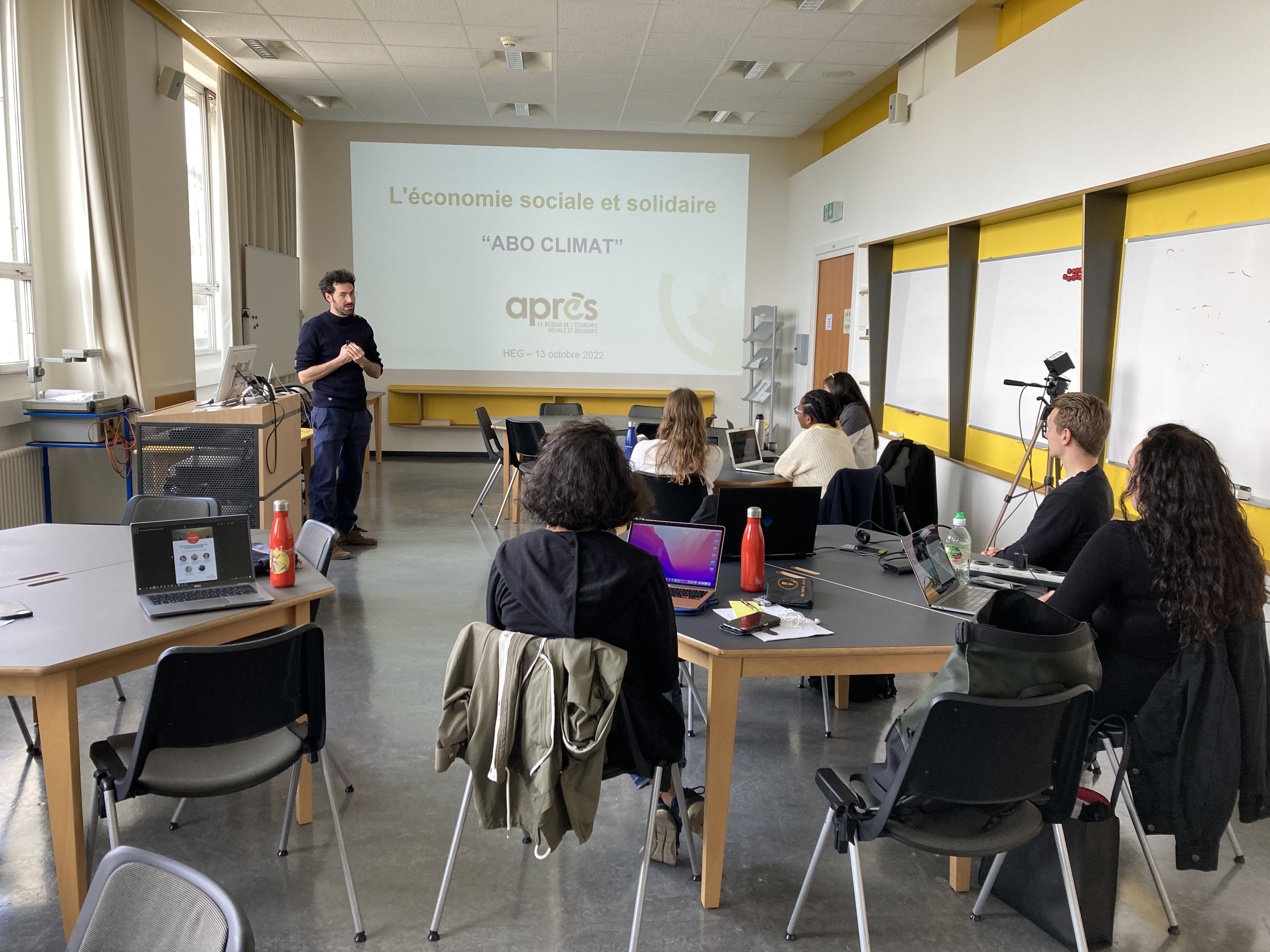 Présentation du Master BA - par Antonin Calderon de APRÈS – Le réseau de l'économie sociale et solidaire
