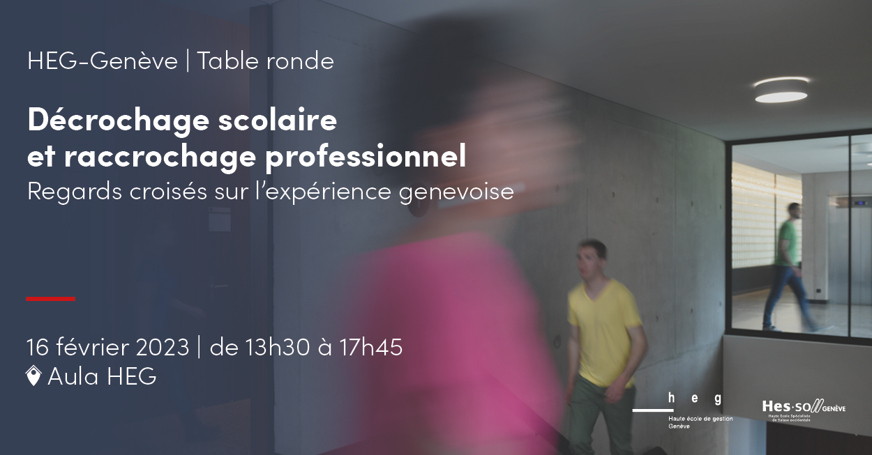 Décrochage scolaire et raccrochage professionnel : regards croisés sur l’expérience genevoise