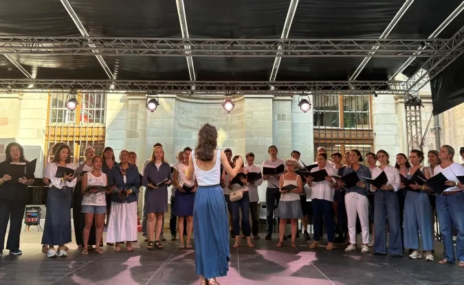   Le Chœur HES-SO Genève à la Fête de la musique 2026 